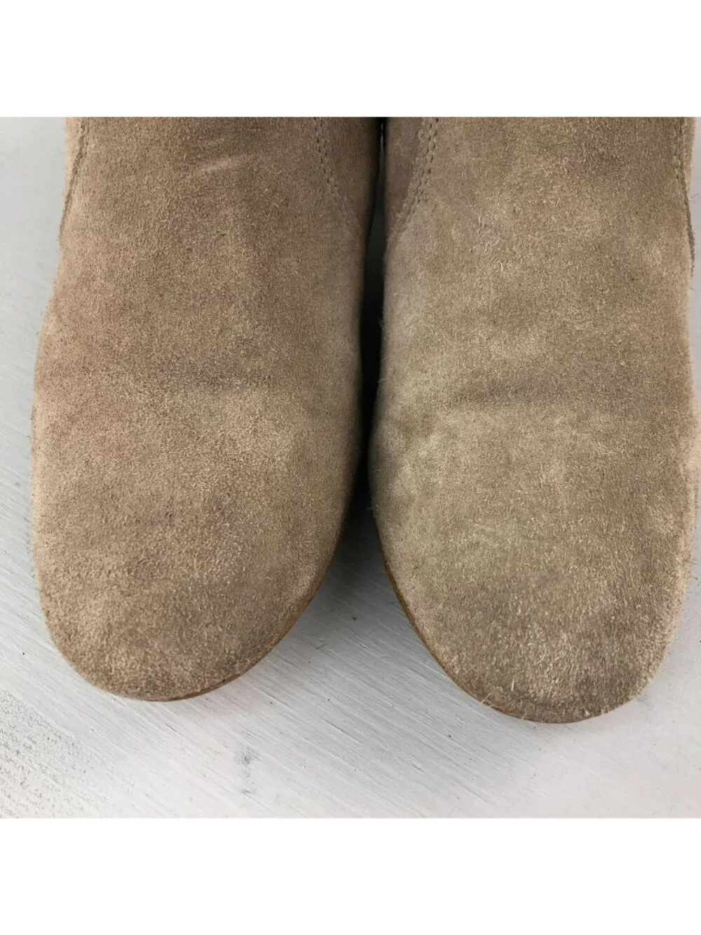 Steve Madden Women's Size 9.5-10** Hipstr Tan Soft Suede Leather Ankle Booties